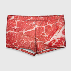 Мужские плавки Кусок мяса, цвет: 3D-принт