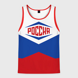 Мужская майка без рукавов Россия 2016