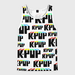 Мужская майка без рукавов K-pop Pattern