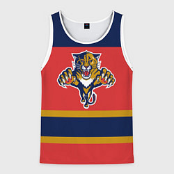 Майка-безрукавка мужская Florida Panthers, цвет: 3D-белый