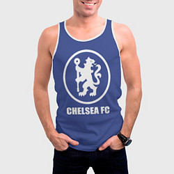 Майка-безрукавка мужская Chelsea FC, цвет: 3D-белый — фото 2