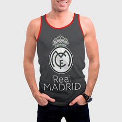 Майка-безрукавка мужская Real Madrid, цвет: 3D-красный — фото 2