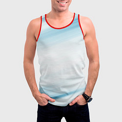 Майка-безрукавка мужская Абстракция, цвет: 3D-красный — фото 2