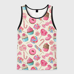 Мужская майка без рукавов Радости для сладости