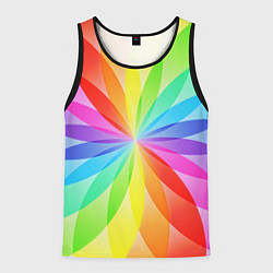 Мужская майка без рукавов Радуга
