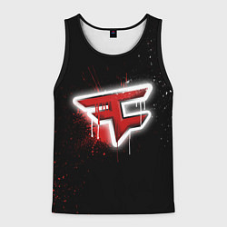 Майка-безрукавка мужская FaZe Clan: Black collection, цвет: 3D-черный