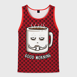 Мужская майка без рукавов Good Morning