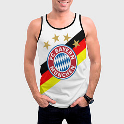 Майка-безрукавка мужская FC Bayern: Germany, цвет: 3D-черный — фото 2