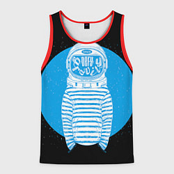 Майка-безрукавка мужская Defy gravity, цвет: 3D-красный