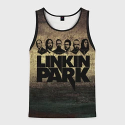 Майка-безрукавка мужская Linkin Park Band, цвет: 3D-черный