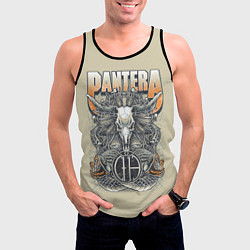 Майка-безрукавка мужская Pantera: Wild Goat, цвет: 3D-черный — фото 2