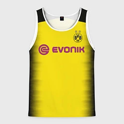 Майка-безрукавка мужская BVB FC: Aubameyang Away 17/18, цвет: 3D-белый