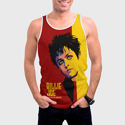 Майка-безрукавка мужская Green Day: Billy Joe, цвет: 3D-белый — фото 2
