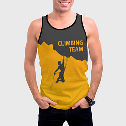 Майка-безрукавка мужская Climbing Team, цвет: 3D-черный — фото 2