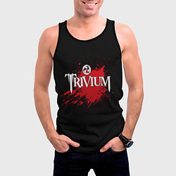 Майка-безрукавка мужская Trivium Blood, цвет: 3D-черный — фото 2