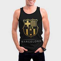 Майка-безрукавка мужская Barcelona Gold Edition, цвет: 3D-черный — фото 2