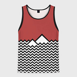 Мужская майка без рукавов Горы Твин Пикс