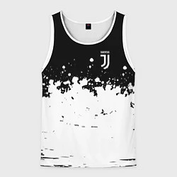 Майка-безрукавка мужская FC Juventus Sport, цвет: 3D-белый