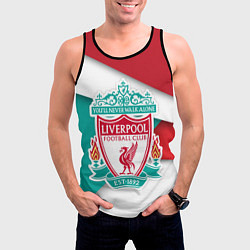 Майка-безрукавка мужская FC Liverpool, цвет: 3D-черный — фото 2
