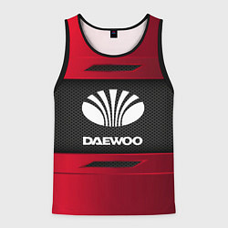 Майка-безрукавка мужская Daewoo Sport, цвет: 3D-черный