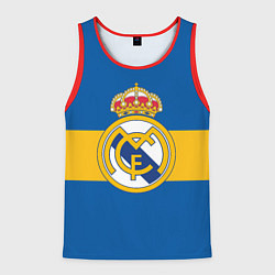 Майка-безрукавка мужская Реал Мадрид, цвет: 3D-красный
