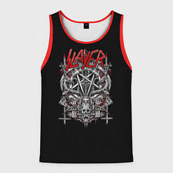 Майка-безрукавка мужская Slayer: Hell Goat, цвет: 3D-красный