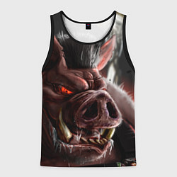 Мужская майка без рукавов Duke Nukem Pig