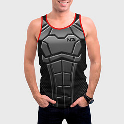 Майка-безрукавка мужская Soldier N7, цвет: 3D-красный — фото 2