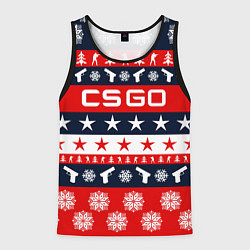 Мужская майка без рукавов CS:GO New Year