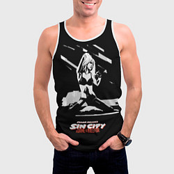 Майка-безрукавка мужская Sin City: Nancy, цвет: 3D-белый — фото 2