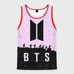 Майка-безрукавка мужская BTS Boys, цвет: 3D-красный