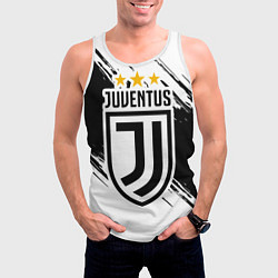 Майка-безрукавка мужская Juventus: 3 Stars, цвет: 3D-белый — фото 2