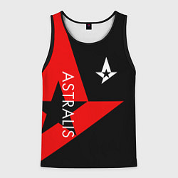 Майка-безрукавка мужская Astralis: Cybergaming, цвет: 3D-черный