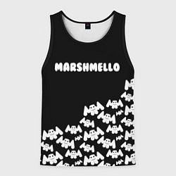Майка-безрукавка мужская Marshmello: Dark Side, цвет: 3D-черный