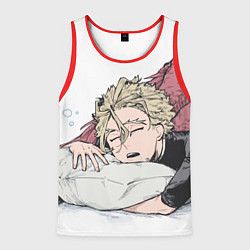 Майка-безрукавка мужская Dreams, цвет: 3D-красный