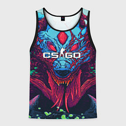 Майка-безрукавка мужская CS:GO Hyper Beast, цвет: 3D-черный