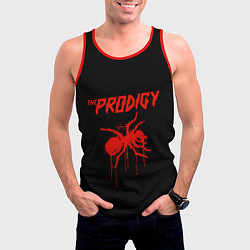 Майка-безрукавка мужская The Prodigy: Blooded Ant, цвет: 3D-красный — фото 2