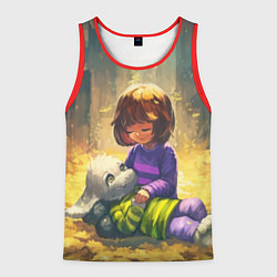 Мужская майка без рукавов Фриск и Азриэль