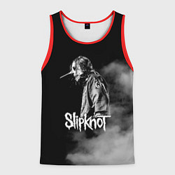 Майка-безрукавка мужская Slipknot: Shadow Smoke, цвет: 3D-красный