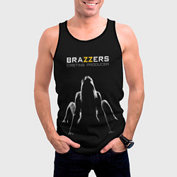 Майка-безрукавка мужская Brazzers - casting producer, цвет: 3D-черный — фото 2