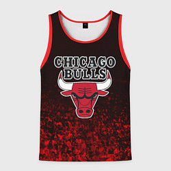 Майка-безрукавка мужская CHICAGO BULLS, цвет: 3D-красный