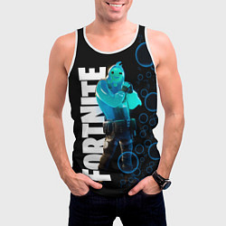 Майка-безрукавка мужская Fortnite 003, цвет: 3D-белый — фото 2