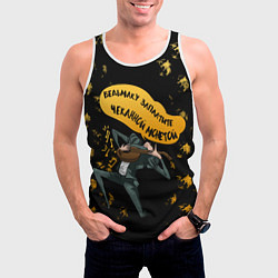 Майка-безрукавка мужская Ведьмак Сериал, цвет: 3D-белый — фото 2