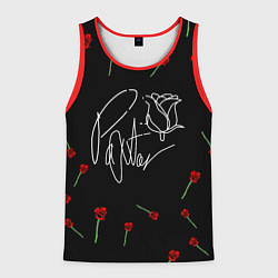 Майка-безрукавка мужская Payton Moormeier, цвет: 3D-красный