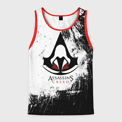 Майка-безрукавка мужская Assasin's creed, цвет: 3D-красный