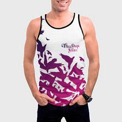 Майка-безрукавка мужская Three Days Grace, цвет: 3D-черный — фото 2