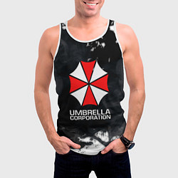 Майка-безрукавка мужская UMBRELLA CORP, цвет: 3D-белый — фото 2