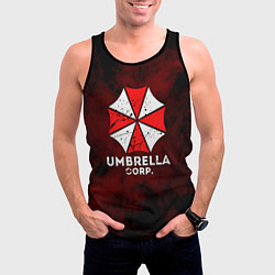 Майка-безрукавка мужская UMBRELLA CORP, цвет: 3D-черный — фото 2