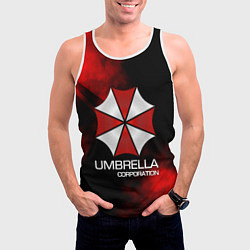 Майка-безрукавка мужская UMBRELLA CORP, цвет: 3D-белый — фото 2