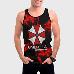 Майка-безрукавка мужская UMBRELLA CORP, цвет: 3D-черный — фото 2